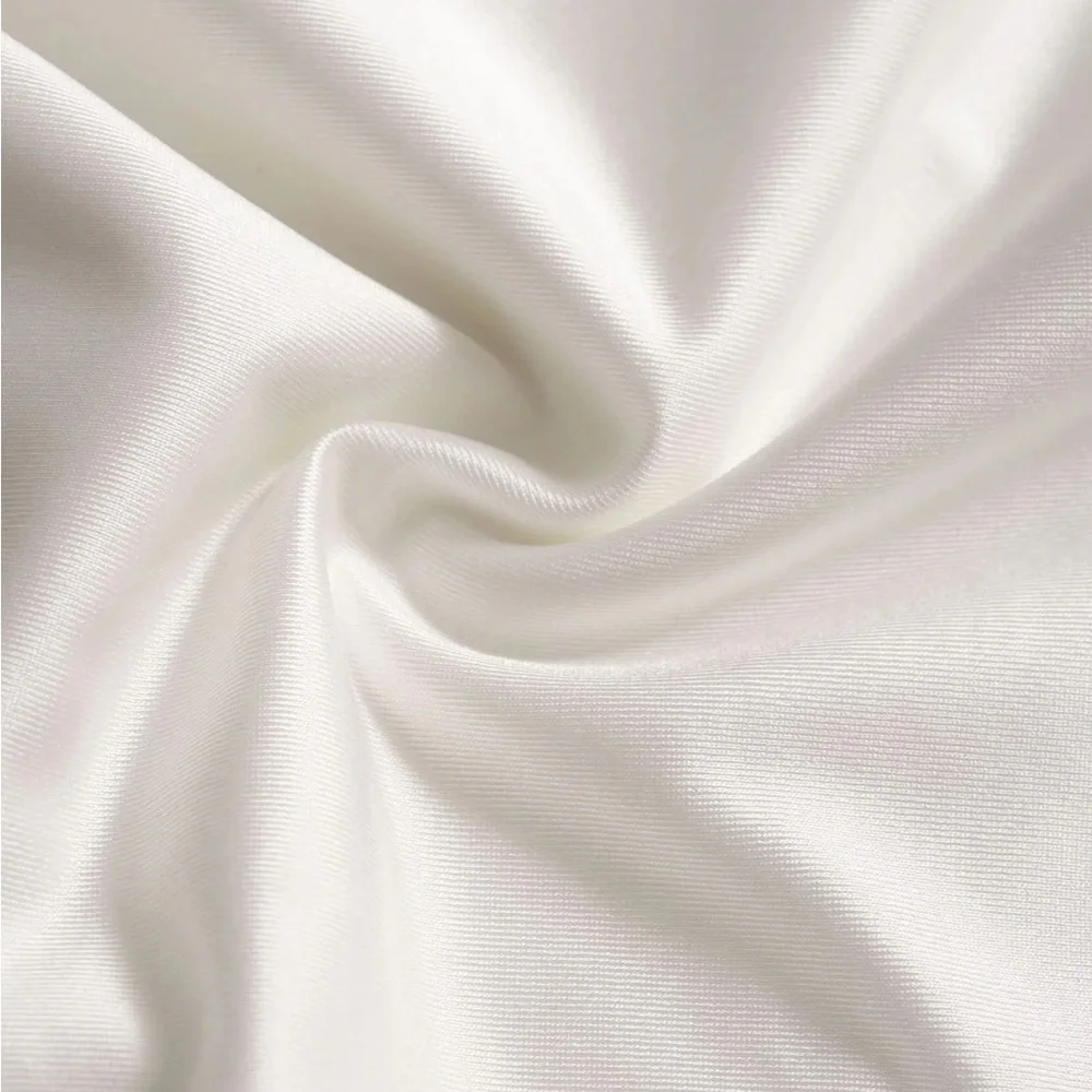 Berlook White No Padding Petal-Back One-Piece Swimsuit - Picture 7 of 8